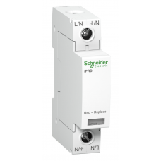 A9L40100 - Ограничитель перенапряжения тип 2 (УЗИП) Acti9 iPRD40, 1P, 40 кА, 350 В AC, Schneider Electric