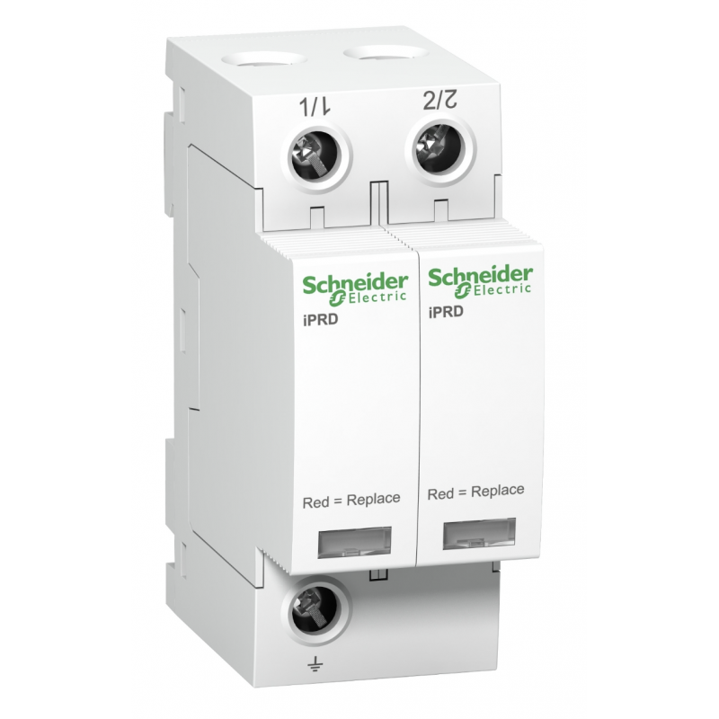 A9L40200 - Ограничитель перенапряжения тип 2 (УЗИП) Acti9 iPRD40, 2P, 40 кА, 350 В AC, Schneider Electric