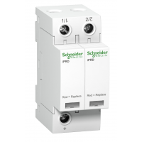 A9L40201 - Ограничитель перенапряжения тип 2 (УЗИП) Acti9 iPRD40r, 2P, 40 кА, 350 В AC, с дистанционной сигнализацией, Schneider Electric