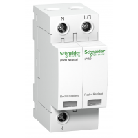 Ограничитель перенапряжения тип 2 (УЗИП) Acti9 iPRD40, 1P+N, 40 кА, 350 В AC, Schneider Electric (A9L40500)