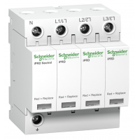 A9L40600 - Ограничитель перенапряжения тип 2 (УЗИП) Acti9 iPRD40, 3P+N, 40 кА, 350 В AC, Schneider Electric