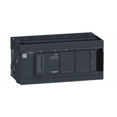 TM241C40T - Контроллер M241 24DI/16DO (PNP), 24V DC, 2RS485, Schneider Electric