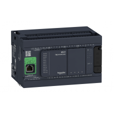 TM241CEC24U - Контроллер M241 14DI/10DO (PNP), 24V DC, 2RS485, 1Ethernet, 1CANopen, Schneider Electric