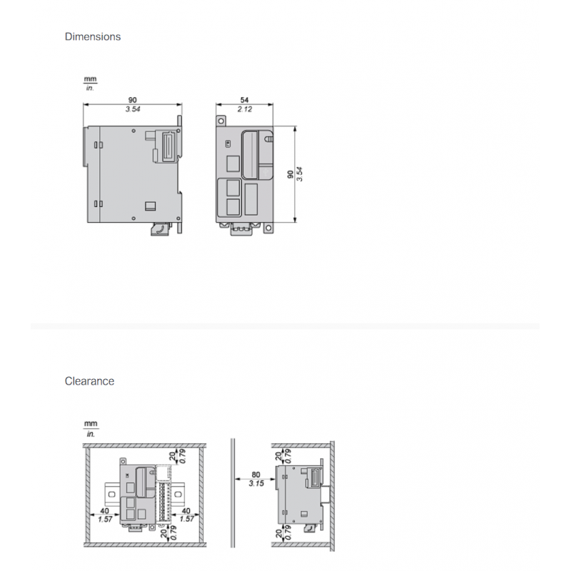TM251MESC - Контроллер M251 1RS485, 1Ethernet, 1CANopen, 24V DC, Schneider Electric