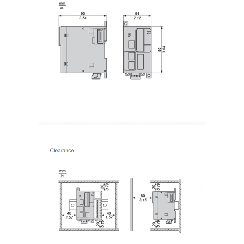 TM251MESE - Контроллер M251 1RS485, 2Ethernet, 24V DC, Schneider Electric