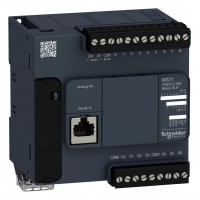 (TM221C16R) ПЛК M221 16 ВХ/ВИХ РЕЛЕ 1RS485, Schneider Electric