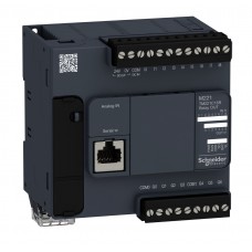 TM221C16R - Контроллер M221 16 ВХ/ВЫХ РЕЛЕ 1RS485, Schneider Electric