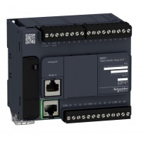 TM221CE24R - Контроллер M221 24 ВХ/ВЫХ РЕЛЕ 1RS485 1ETH, Schneider Electric