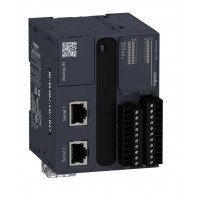 TM221M16R - Контроллер M221 16 ВХ/ВЫХ РЕЛЕ 1RS485, Schneider Electric