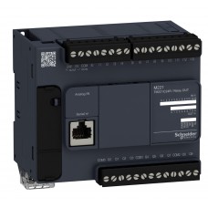 TM221C24R - Контроллер M221 24 ВХ/ВЫХ РЕЛЕ 1RS485, Schneider Electric