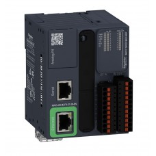 TM221ME16RG - Контроллер M221B ПРУЖ 16 ВХ/ВЫХ РЕЛ 1RS485 1ETH, Schneider Electric
