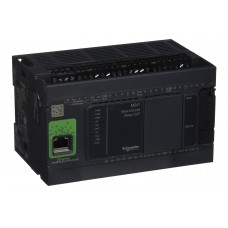 TM241CE24R - Контроллер M241 14DI/4DO (PNP)/ 6RO (Relay), 100-240V AC, 2RS485, 1Ethernet , Schneider Electric