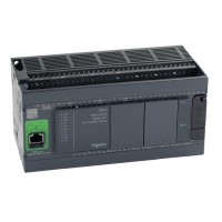 TM241CE40R - Контроллер M241 24DI/4DO (PNP)/ 12RO (Relay), 100-240V AC, 2RS485, 1Ethernet , Schneider Electric