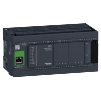TM241CE40U - Контроллер M241 24DI/16DO (PNP), 24V DC, 2RS485, 1Ethernet, Schneider Electric
