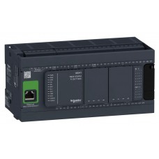 TM241CE40U - Контроллер M241 24DI/16DO (PNP), 24V DC, 2RS485, 1Ethernet, Schneider Electric