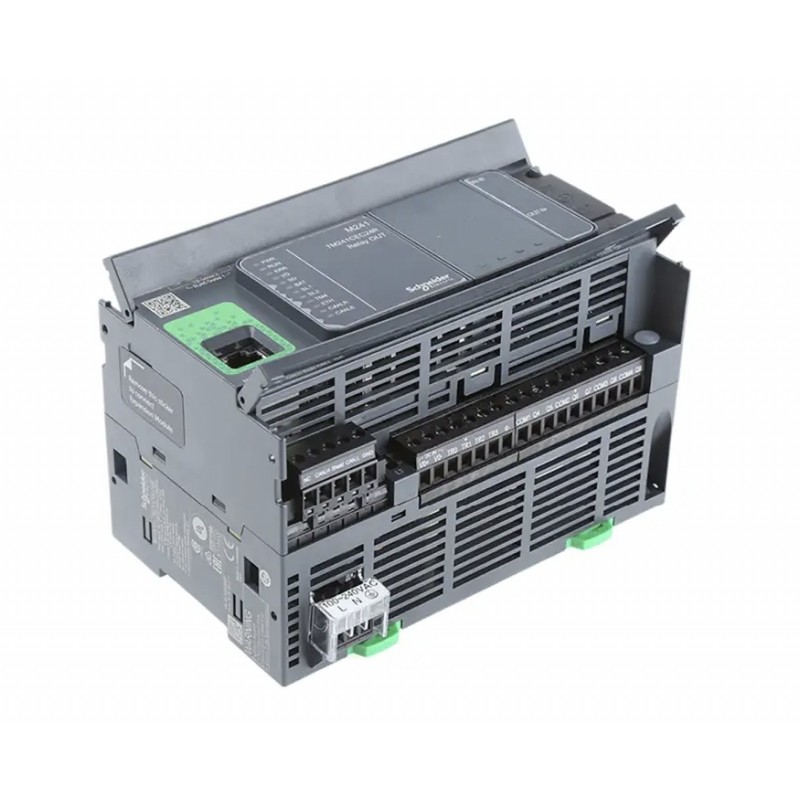 TM241CEC24U - Контроллер M241 14DI/10DO (PNP), 24V DC, 2RS485, 1Ethernet, 1CANopen, Schneider Electric