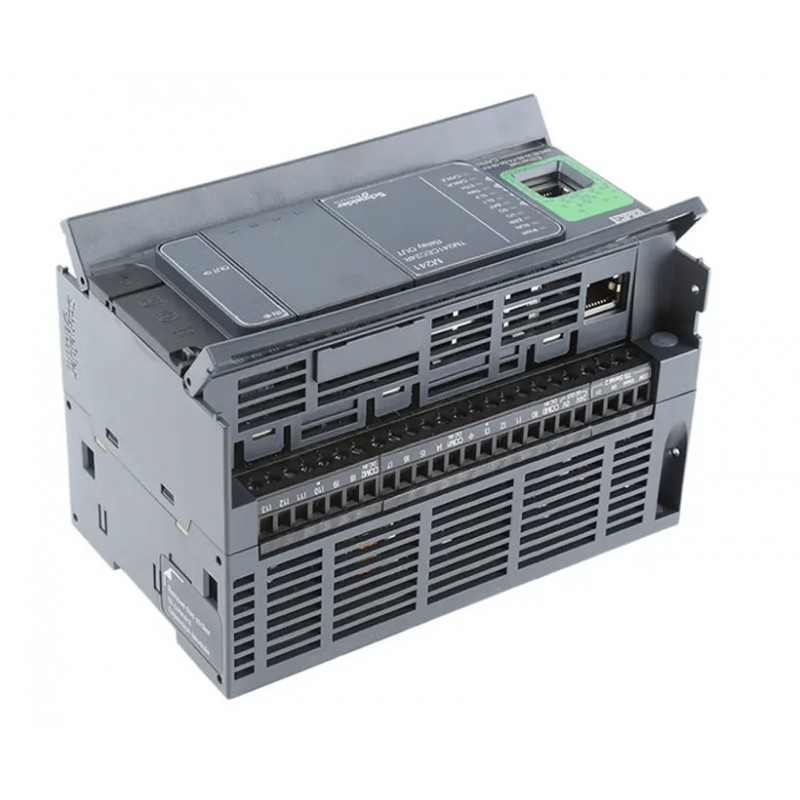 TM241CEC24U - Контроллер M241 14DI/10DO (PNP), 24V DC, 2RS485, 1Ethernet, 1CANopen, Schneider Electric
