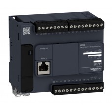 TM221C24T - Контроллер M221 24 ВХ/ВЫХ ТРАНЗ 1RS485, Schneider Electric