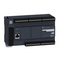 TM221C40T - Контроллер M221 40 ВХ/ВЫХ ТРАНЗ 1RS485, Schneider Electric