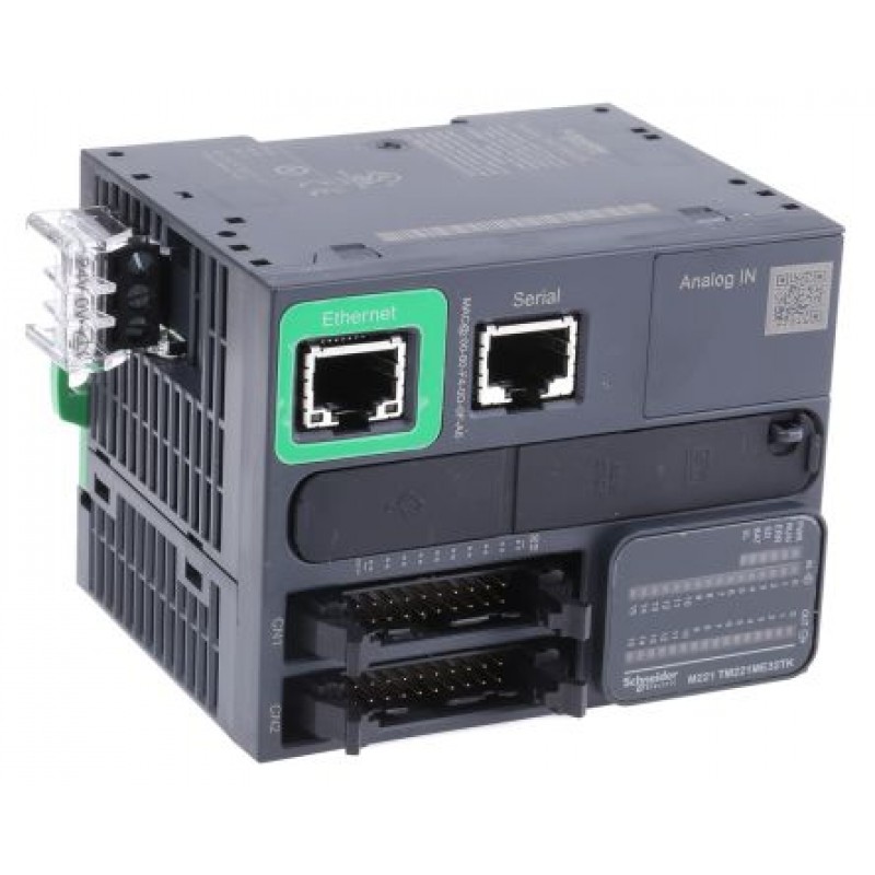 TM221ME32TK - Контроллер M221B 32 ВХ/ВЫХ ТРАНЗ 1RS485 1ETH, Schneider Electric