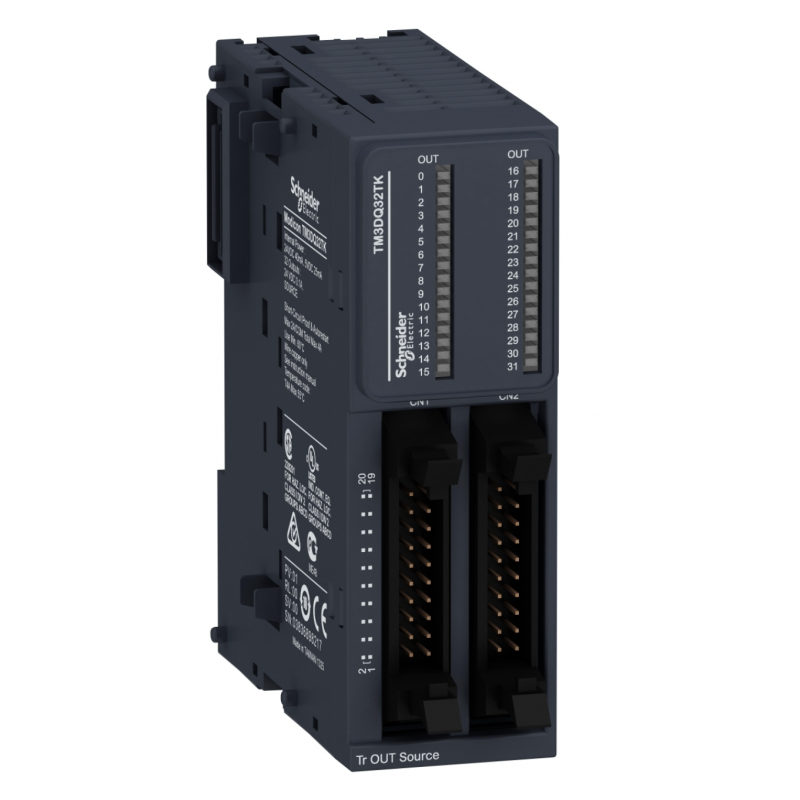 TM3DQ32TK - Модуль дискретного вывода 32DO (PNP) для Modicon M2Х1, Schneider Electric
