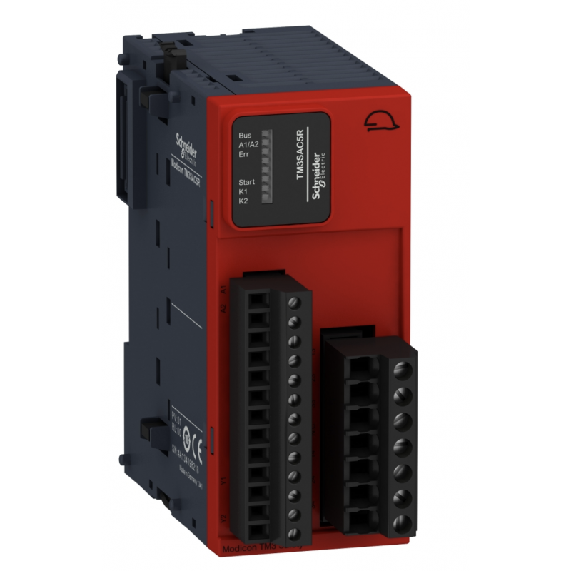 TM3SAC5R - Модуль безопасности для Modicon M2Х1, Schneider Electric TM3SAC5R - Модуль безопасности для Modicon M2Х1, Schneider Electric