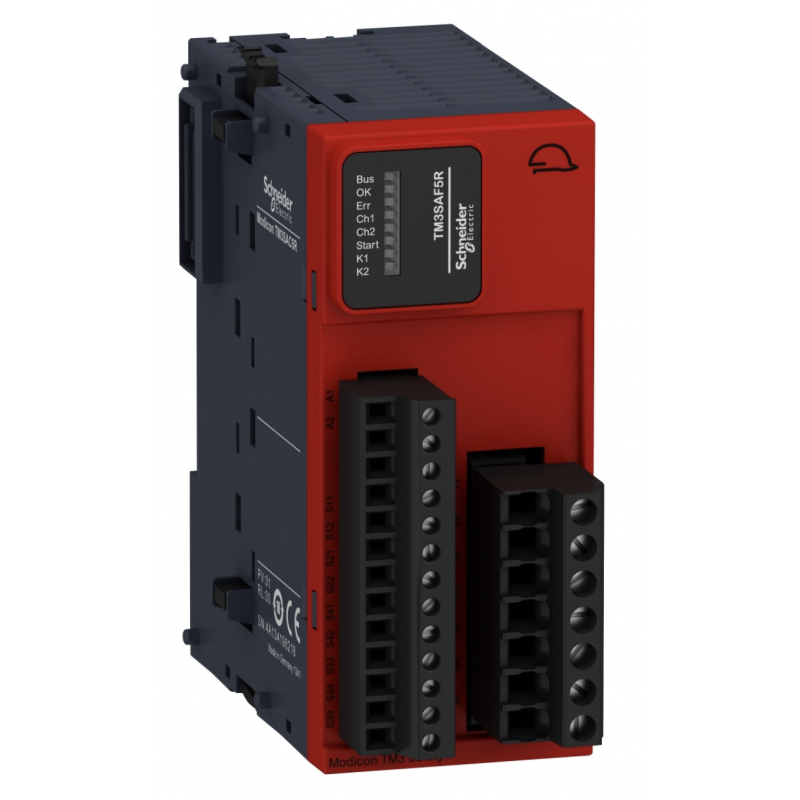 TM3SAF5R - Модуль безопасности Safety для Modicon M2Х1, Schneider Electric TM3SAF5R - Модуль безопасности Safety для Modicon M2Х1, Schneider Electric