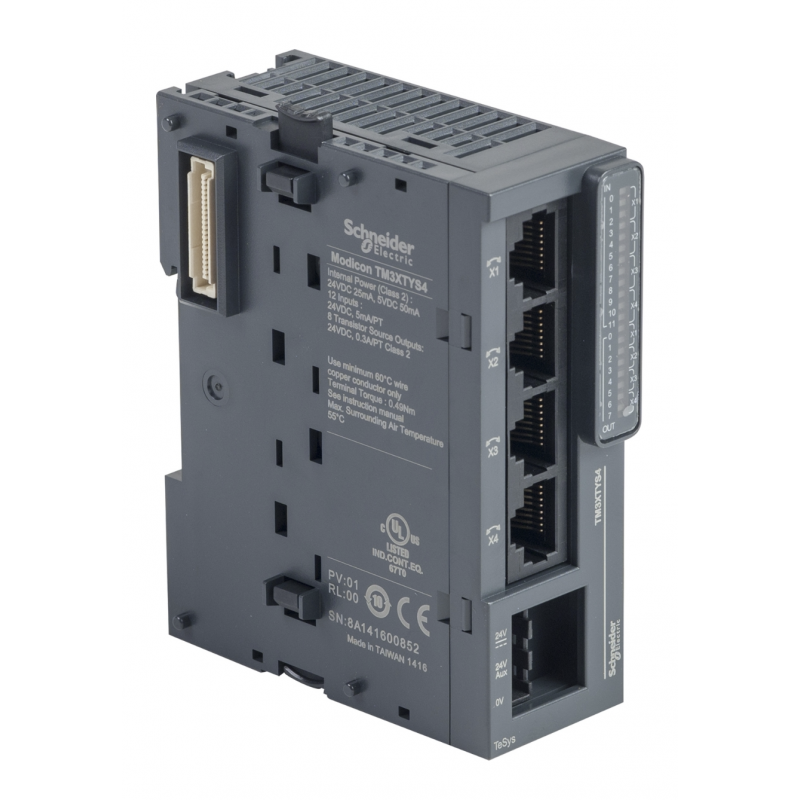 TM3XTYS4 - Экстренный Модуль, управление пускателями TESYS для Modicon M2X1, Schneider Electric TM3XTYS4 - Экстренный Модуль, управление пускателями TESYS для Modicon M2X1, Schneider Electric
