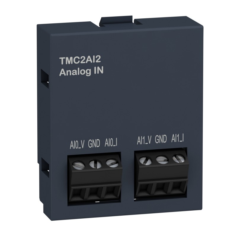TMC2AI2 - Картридж аналогового ввода 2AI для Modicon M221: (0-10В/4-20МА), Schneider Electric