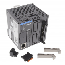 AS324MT-A - Процессорный модуль AS 12DI/12DO, MIL connector 24, 24V DC, USB, RS-485*2, Ethernet, Delta