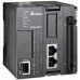 (AS324MT-A) Процессорный модуль серии AS, 24 ВХ/ВЫХ ТРАНЗ (PNP), Ethernet, 2xRS485, 2 слота под платы расширения , Delta Electronics
