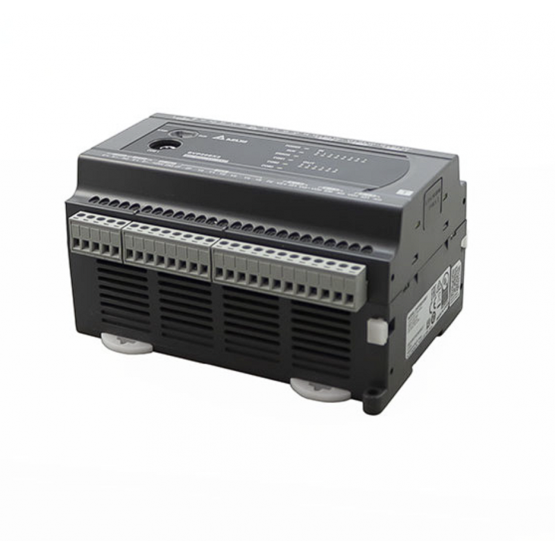 DVP20EX200T - Процессорный модуль DVP-ES2 8DI; 4AI/2AI; 6DO (NPN), 100-240V AC, RS-232 и 2xRS-485, Delta