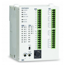 DVP28SV11T2 - Процессорный модуль DVP-SS2 16DI/12DO (NPN), 24V DC, RS-232 и RS-4852, Шини розширения, Delta