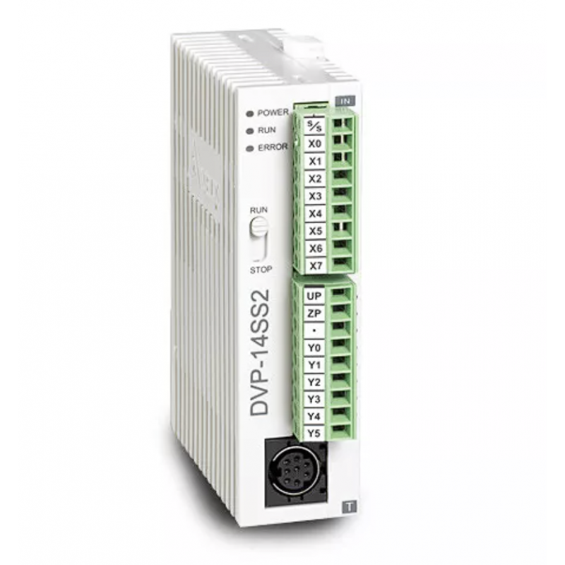DVP14SS211T - Процессорный модуль DVP-SS 8DI/6DO (NPN), 24V DC, RS-232 и RS-485, Delta