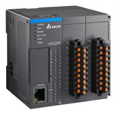 AS228R-A - Процессорный модуль AS 16DI/12RO (Relay), RS485, Ethernet, CANopen, 24V DC, Delta