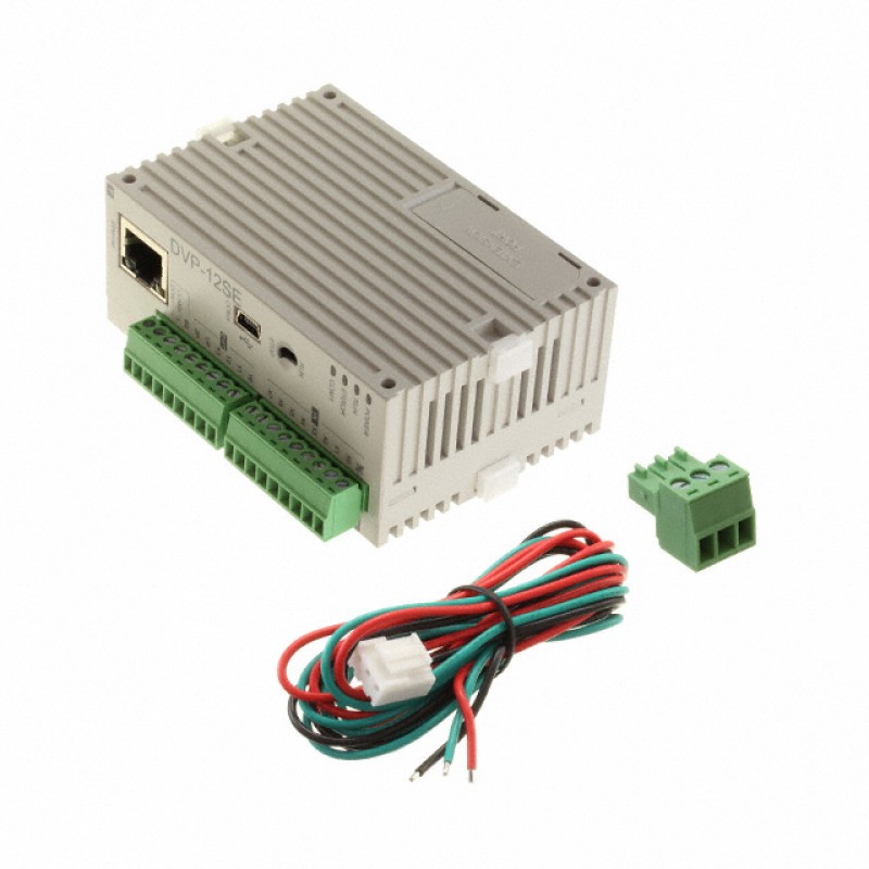 DVP12SE11R - Процессорный модуль DVP-SE 8DI/4RO (Relay), 24V DC, 2xRS-485 Ethernet, Delta