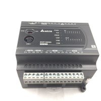 (DVP24ES200T) Базовый модуль серии DVP-ES2, Uпит=100~240 В AC, 24 ВХ/ВЫХ ТРАНЗ, RS-232 и 2xRS-485, Delta Electronics