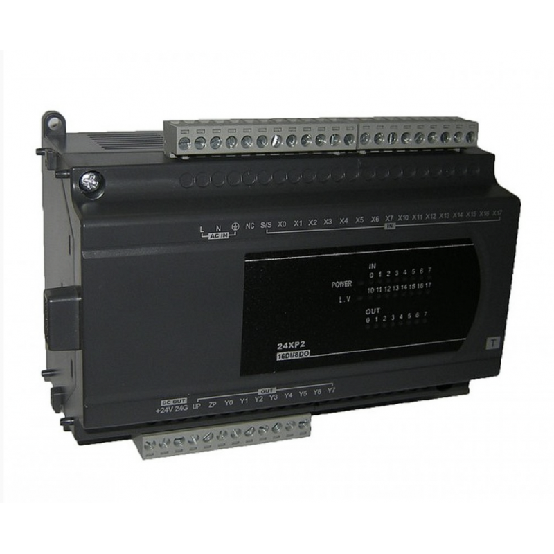 DVP24XP200R - Модуль дискретных входов/выходов 16DI/8RO (Relay) для DVP-ES2/EX2, 100-240V AC, Delta