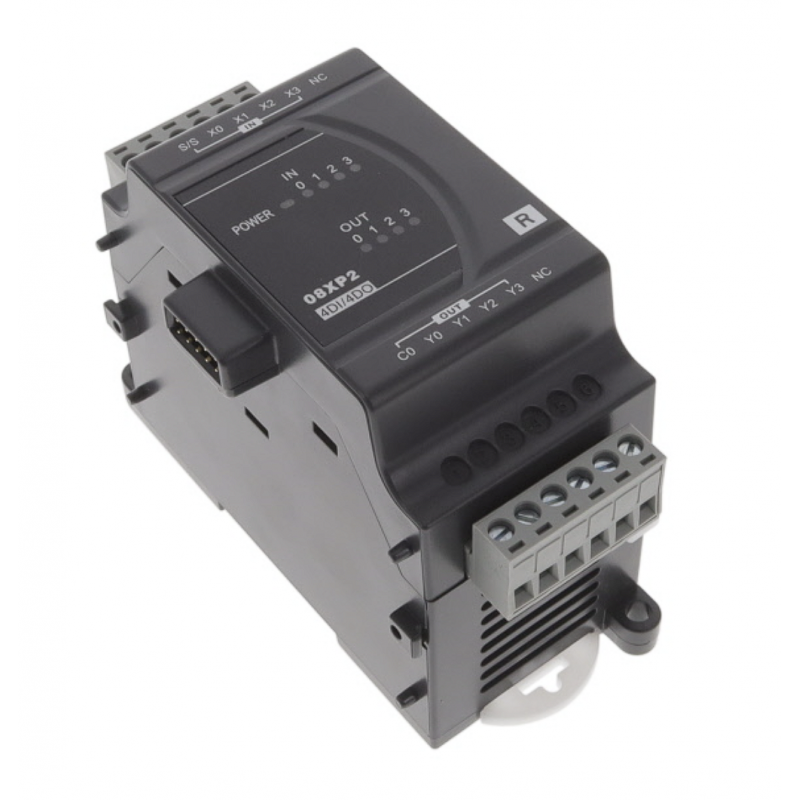 DVP08XP211R - Модуль дискретных входов/выходов 4DI/4DO (Relay) для DVP-ES2/EX2, 24V DC, Delta