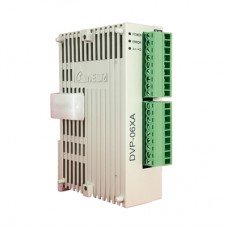 (DVP06XA-S) Модуль расширения аналогового ввода/вывода для контроллеров серии DVP-S**: 4AI/2AO, RS-485, Uпит=24В DC, Delta Electronics