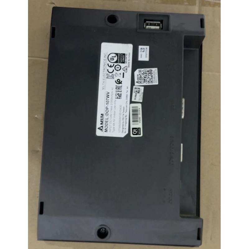 DOP-107WV - Панель оператора графическая TFT дисплей 7" (800 x 480), ARM Cortex-A8 800 МГц, flash ROM 256 MB, RAM 512 MB, USB, 3 COM, RTC, Ethernet, Delta