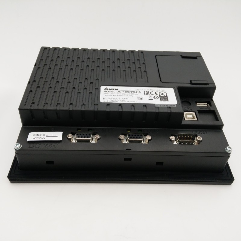 DOP-B07PS415 - Панель оператора графическая 7" TFT (800х480), поддержка сервоприводов серии ASDA-A2, Delta