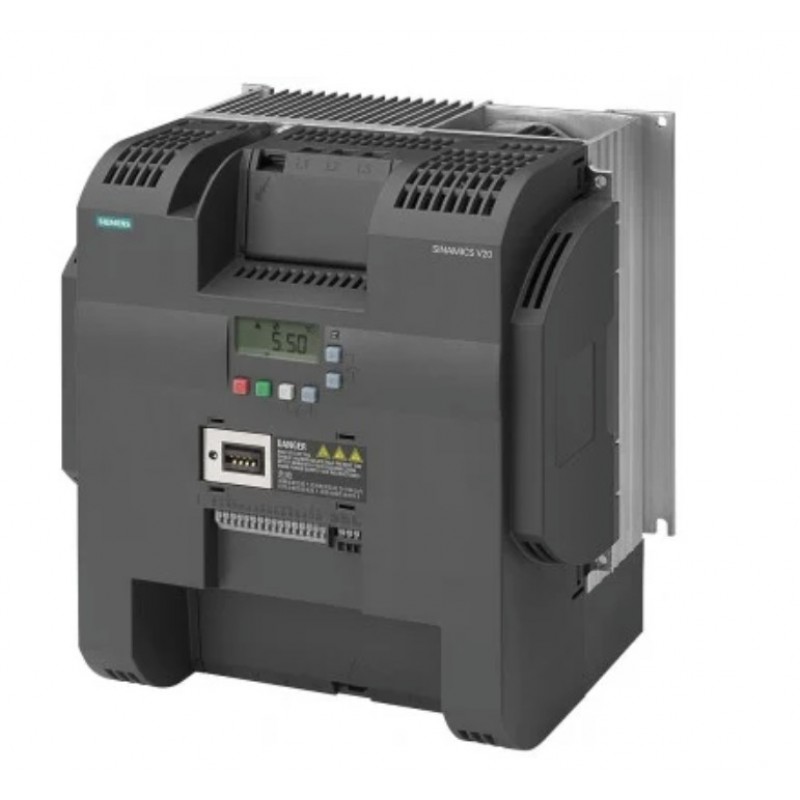 (6SL3210-5BE32-2UV0) Преобразователь частоты Siemens SINAMICS V20, P=22 кВт, Uвх=3Фх380В/Uвых=3Фх380В (6SL3210-5BE32-2UV0) Преобразователь частоты Siemens SINAMICS V20, P=22 кВт, Uвх=3Фх380В/Uвых=3Фх380В