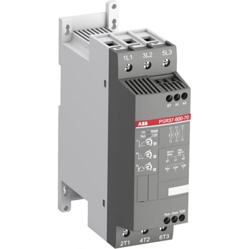 (1SFA896110R7000) Устройство плавного пуска PSR37-600-70, P=18,5 кВт, Uвх=3Фх380В, ABB (1SFA896110R7000) Устройство плавного пуска PSR37-600-70, P=18,5 кВт, Uвх=3Фх380В, ABB
