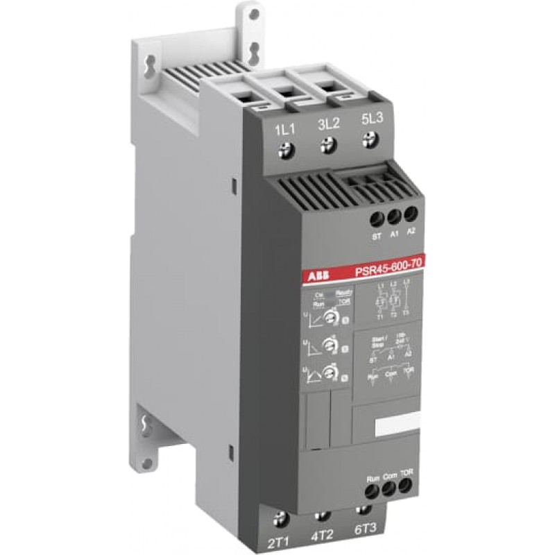 (1SFA896111R7000) Устройство плавного пуска PSR45-600-70, P=22 кВт, Uвх=3Фх380В, ABB (1SFA896111R7000) Устройство плавного пуска PSR45-600-70, P=22 кВт, Uвх=3Фх380В, ABB