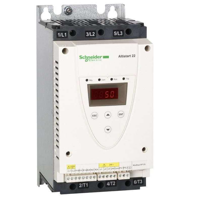 (ATS22D17Q) Устройство плавного пуска Schneider Electric серия Altistart 22, P=7,5 кВт, Uвх=3Фх380В (ATS22D17Q) Устройство плавного пуска Schneider Electric серия Altistart 22, P=7,5 кВт, Uвх=3Фх380В