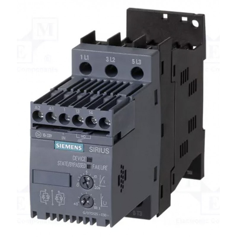 3RW3016-1BB14 - Устройство плавного пуска 4 кВт, 200-480 В, серия 3RW30, Siemens