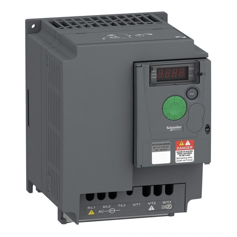 (ATV310HU40N4E) Преобразователь частоты Schneider Electric, Easy Altivar 310, P=4 кВт, Uвх=3Фх380В/Uвых=3Фх380В (ATV310HU40N4E) Преобразователь частоты Schneider Electric, Easy Altivar 310, P=4 кВт, Uвх=3Фх380В/Uвых=3Фх380В
