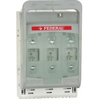 FHS400 - Горизонтальный блок рубильник на панель 3P Ie-400 A, NH-2, М10, FEDERAL ELECTRIC