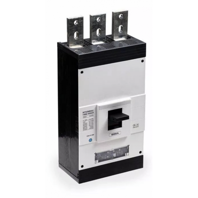 Автоматический выключатель MCCB HGM, 3P In-1600 А, Icu-70 кА, электронный (In-0.6...1) x In, HYUNDAI ELECTRIC